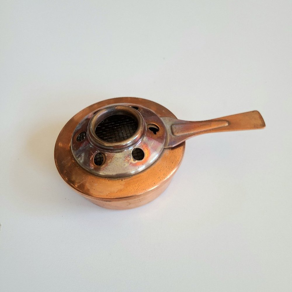 Copper Fondue Pot Warmer